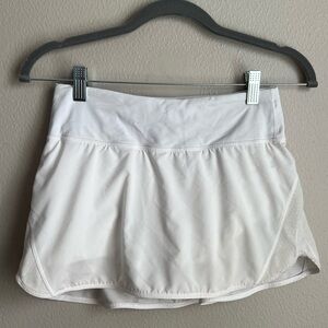 lululemon athletica White Mini Skirt
